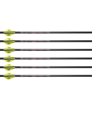 EXCALIBUR Quill 16.5" Carbon Arrows - (6 Pack) For use on all Micro crossbows