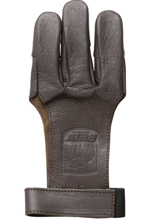 BEAR GLOVE, LEATHER SHOOTING XL Brown