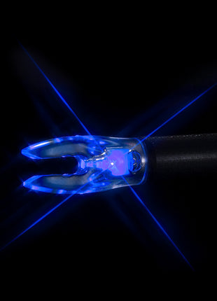 Nockturnal FIT Universal Size Blue Lighted Nock