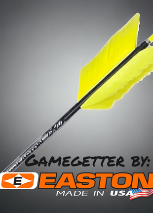EASTON Arrow, Gamegetter Flu Flu Feathers 31" 340 (EA)