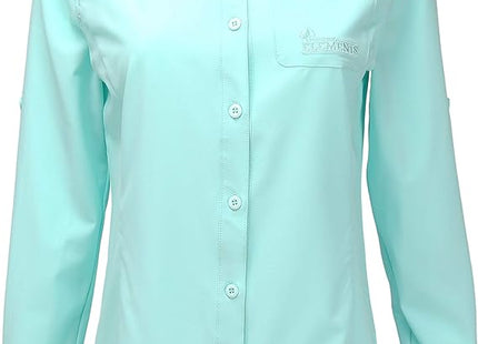 PARAMOUNT Women's Long Sleeve Button Up Coolcore Fishing Shirt