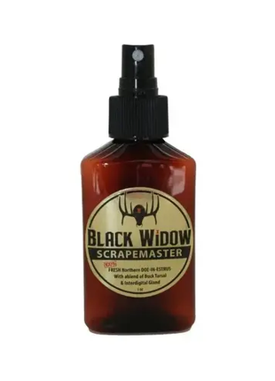 BLACK WIDOW DEER LURES Scrape Master 3oz. (NORTHERN)