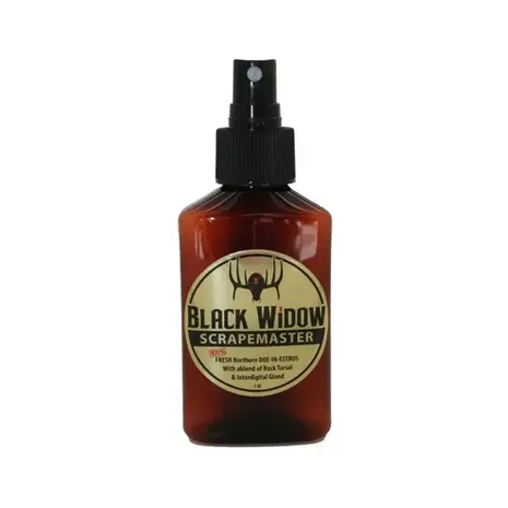 BLACK WIDOW DEER LURES Scrape Master 3oz. (NORTHERN)