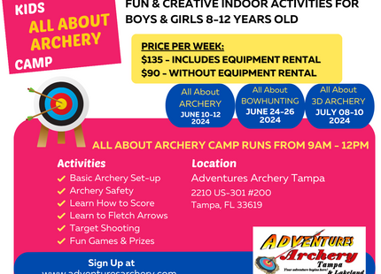 2024 Adventures Summer Camp Tampa