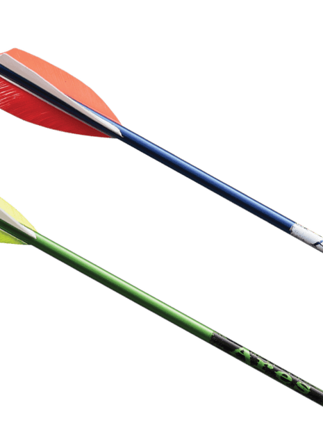 VICTORY Arrow, Youth (.245) 3'' Gateway Feathers ARES 500 BLUE (6.9 gpi) (EA)