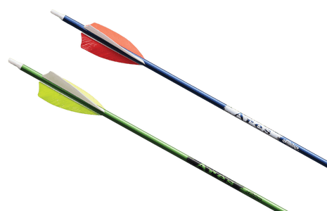 VICTORY Arrow, Youth (.245) 3'' Gateway Feathers ARES 500 BLUE (6.9 gpi) (EA)