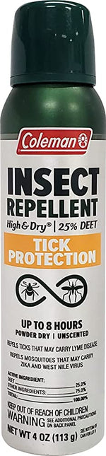 Coleman Tick 25% DEET Repellent - 4oz.