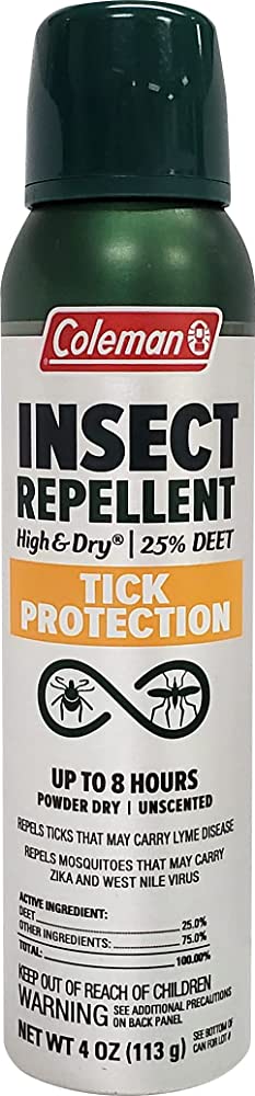 Coleman Tick 25% DEET Repellent - 4oz.