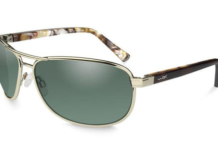 WX KLEIN Pol Green-lens Gold frame