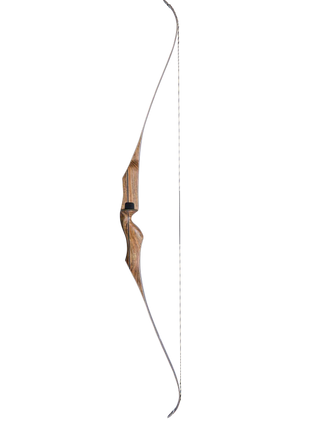Bear Recurve 1-Pc, 64" Super Kodiak RH 40 Shedua And Black