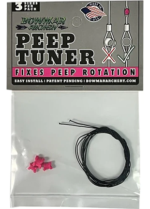 BOWMAR Peep Tuner (3pk)