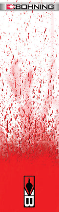 BOHNING Wrap, 4" Standard, White Blood Splatter, 13pk