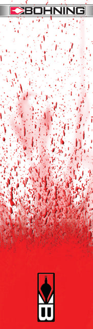 BOHNING Wrap, 4" Standard, White Blood Splatter, 13pk