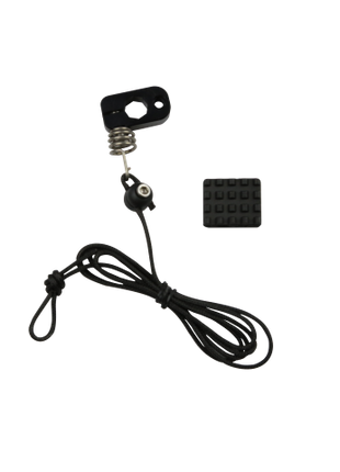 HAMSKEA Universal Limb Clamp Kit w/Cord Clamp (Lever arm, Spring, 30" D-Braid, Cord Clamp, Knobby Limb Pad)