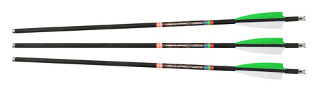 UFO Lighted Moon Nock 20" Carbon Crossbow Bolt Red 3pk