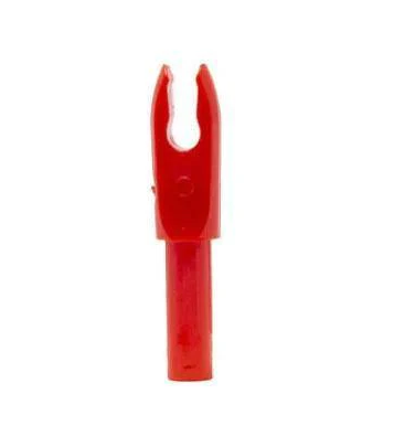 PSE Razorback Nocks, Red, 12pk