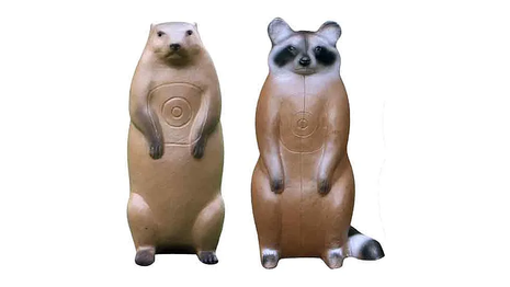 BIG SHOT PRO HUNTER CRITTER PACKAGE GROUNDHOG AND RACOON COMBO 3D TARGETS