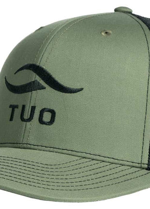 TUO Trucker Logo Brand Hat Loden OSFM