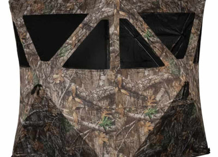 RHINO TREESTANDS 2 Man, 5 Hub Design with Shoot Through Mesh Windows-Realtree Edge