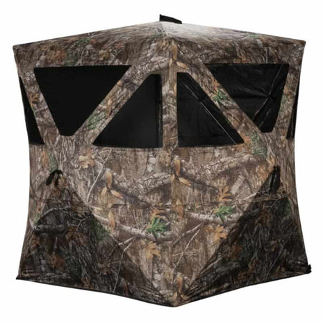 RHINO TREESTANDS 2 Man, 5 Hub Design with Shoot Through Mesh Windows-Realtree Edge