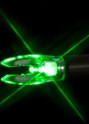 Nockturnal FIT Universal Size Green Lighted Nock