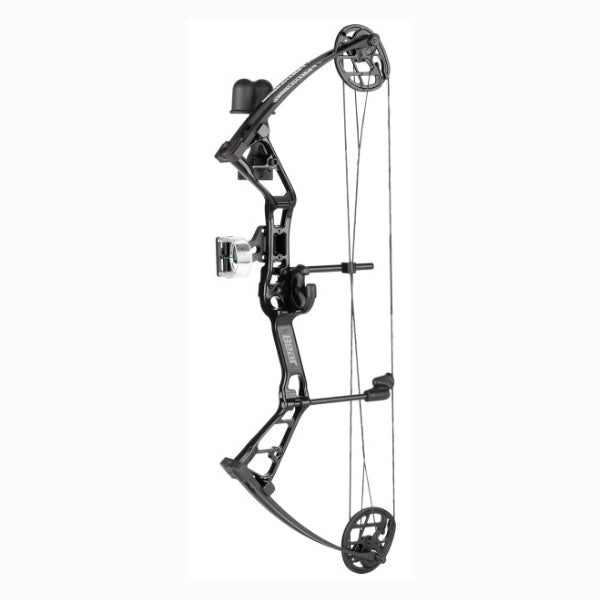 Bear Pathfinder Compound Youth Bow Set - RH 15-29lb - Black