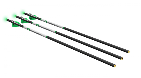 CenterPoint Premium Crossbow Arrows w/ Lighted Nocks - 20" Half Moon Nocks