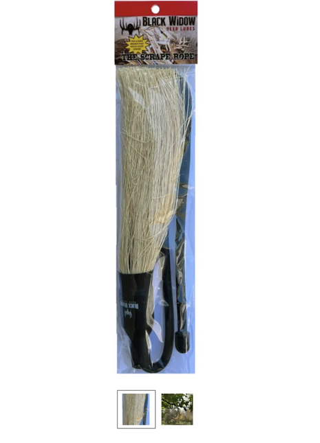 BLACK WIDOW DEER LURES Scrape Rope