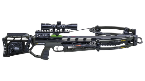 TENPOINT Titan X Decock, ACUdraw De-Cock, Pro-View 400 Scope Moss Green