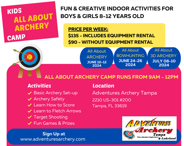 2024 Adventures Summer Camp Tampa