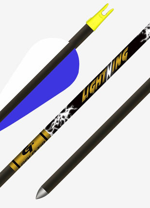 GOLD TIP ARROW LIGHTNING (.246) 28" 2.5" Feathers (EA)