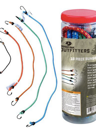 Mossy Oak Outfitters - 10pc Bungee Cord Set