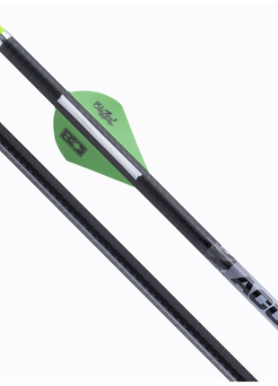 TENPOINT ACU-X Carbon Arrows, 20", w/ ACU-X Nock .001" Green (6pk)