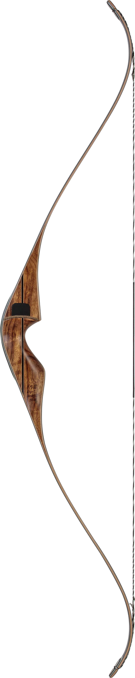 Bear Recurve 1-Pc, Kodiak Mag RH Shedua Green RH 55#