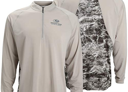 PARAMOUNT EAG Elite Mossy Oak Elements Quarter Zip Performance Long Sleeve Pullover