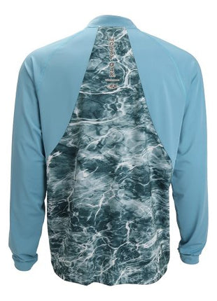 PARAMOUNT EAG Elite Mossy Oak Elements Quarter Zip Performance Long Sleeve Pullover