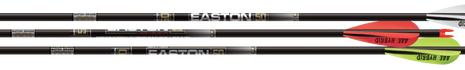 EASTON Arrow, Axis 5Mm Mg 340 3'' Hybrid 26, Hit, W/ Collar (EA)
