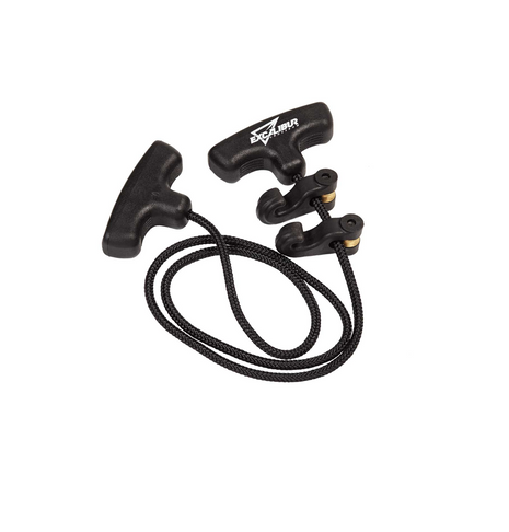 EXCALIBUR Rope Cocking Aid Kit - With T-Handles (for all makes of crossbows)