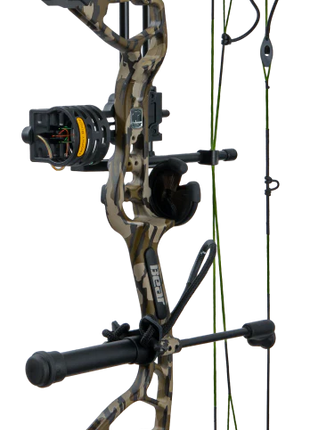 BEAR BOW PKG, Gamekeeper Jr RTH 50LH Mossy Oak Bottomland