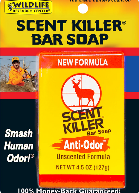 WILDLIFE RESEARCH Scent Killer Bar Soap (carded)      4.5 OZ