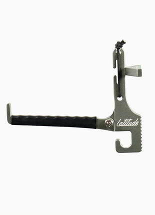 Latitude Bite Bow Hanger Gray