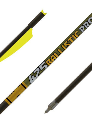 GOLD TIP BOLT BALLISTIC PRO (.343) 22" (.001) 3.5" Fusion X Vanes (6pk) Loose