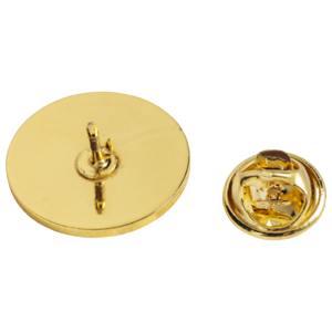 Bear Lapel Pin, Traditional Gold