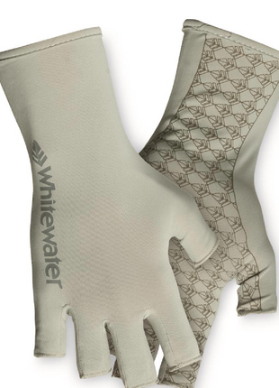 Whitewater Half Finger Fishing Glove Heathered Grey SM/MD