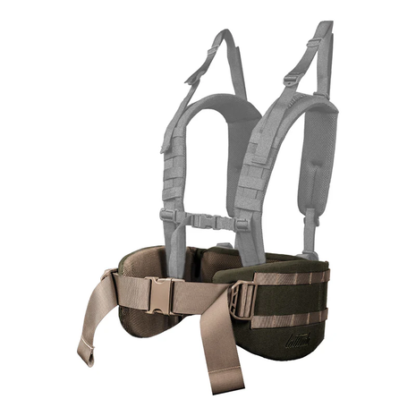 Latitude Back Straps Treestand Belt Ranger Green