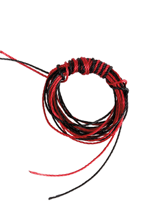 EASTON BCY NOCK AND PEEP TWINE BAG 1 RED/1 BLACK (EA)