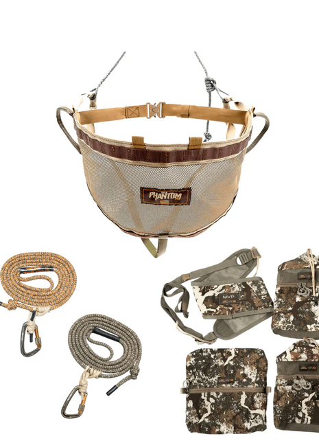 Tethrd Phantom Saddle Kit (includes 11mm ropes and carabiners)