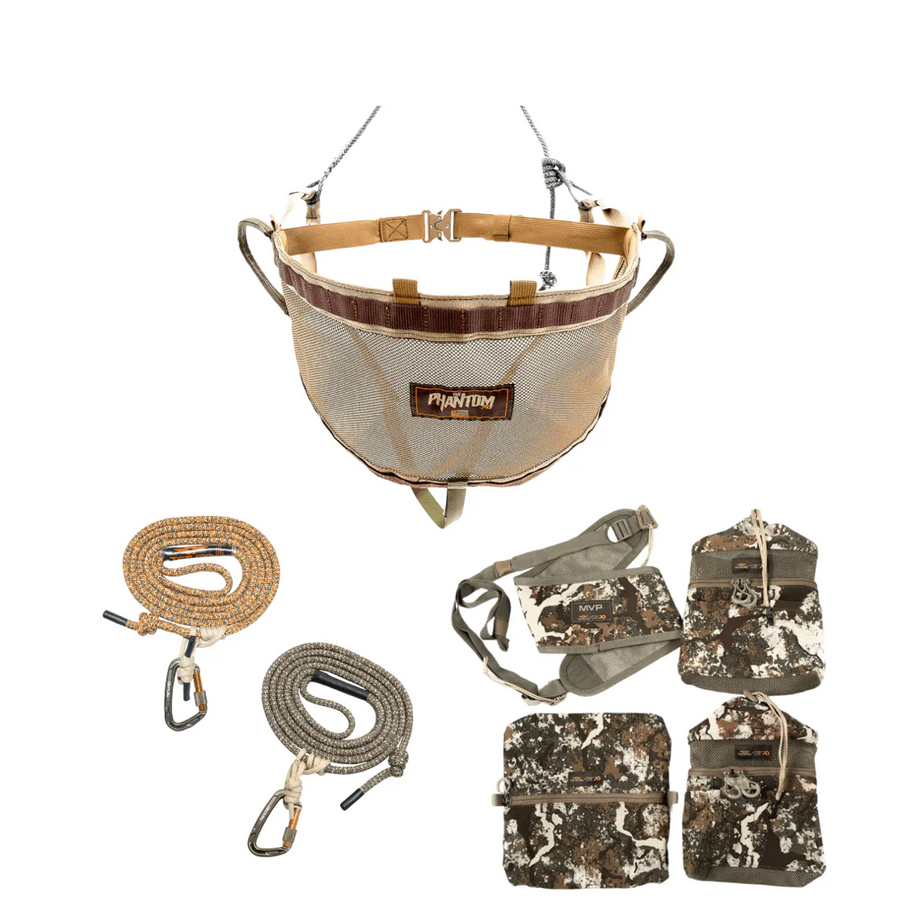 Tethrd Phantom Saddle Kit (includes 11mm ropes and carabiners)