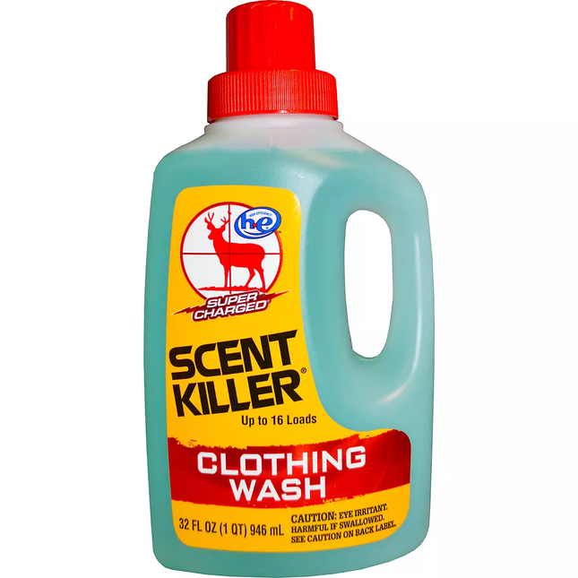 Wildlife Research Scent Killer SUPER CHARGED Laundry Detergent 32 FL OZ