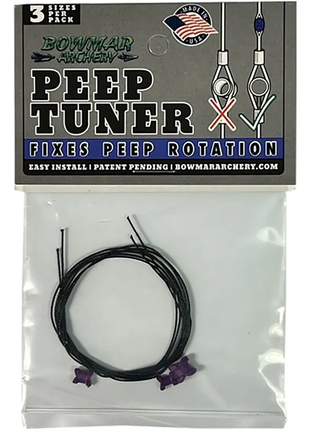 BOWMAR Peep Tuner (3pk)